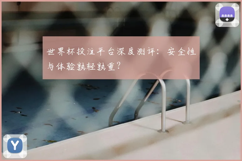 世界杯投注平台深度测评:安全性与体验孰轻孰重?